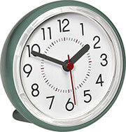 tfa 60305504 analogue bathroom clock petrol green photo