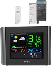 tfa 35800001 view meteo wlan radio weather station photo