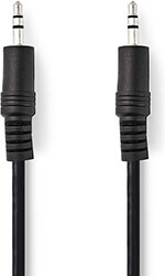 nedis cagp22000bk20 stereo audio cable m m 35mm 2m black photo