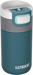 kambukka etna insulated tumbler with 3in1 snapclean 300ml deep teal photo