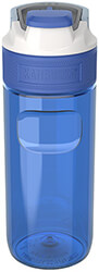 kambukka elton bpa free tritan renew water bottle with 3in1 snapclean 500ml ocean blue photo