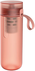 philips gozero plastiko pagoyri me filtro 590ml kokkino