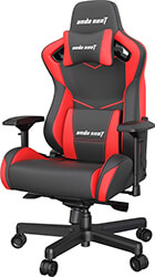 anda seat gaming chair ad12xl kaiser ii black red photo