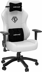 anda seat gaming chair phantom 3 large white photo