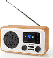nedis rdin2000wt internet radio table design bluetooth wi fi dab fm internet 24 7w photo