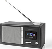 nedis rdin3000bk internet radio 18 w fm bluetooth remote control black photo