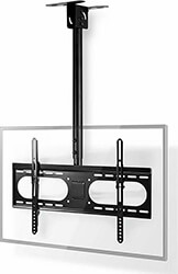 nedis tvcm1350bk full motion tv ceiling mount 42 65 up to 45 kg tiltable rotatable steel black photo