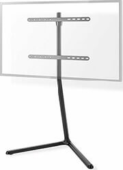 nedis tvsm5250bk tv floor stand 49 70 up to 40 kg solid v base design black photo