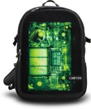 canyon cnl nb07x 156 notebook backpack with x rays inspired pattern photo