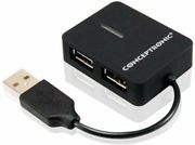 conceptronic c4pusb2 4 port usb 20 travel hub photo conceptronic c4pusb2 4 port usb 20 travel hub photo