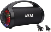 akai abts 21h portable bluetooth 50 tws speaker with led usb fm aux