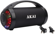 akai abts 21h portable bluetooth 50 tws speaker with led usb fm aux photo