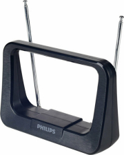 philips sdv1226 grs indoor tv antenna 28 db hdtv 4k uhf vhf fm photo