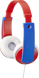 jvc ha kd7 mint blue white kid headphones photo