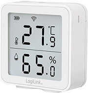 logilink sc0116 thermo hygrometer wi fi remote monitoring via smart life app photo