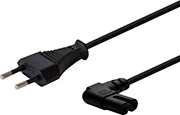 savio cl 144 power cable 2pin c7 m angled 30m photo