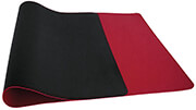mousepad nod status xl black red leather 800x350x18mm photo