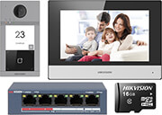 hikvision ds kis604 sb kit videointeron ip 1familie photo