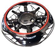 mini drone control with hand movement sensor technology black