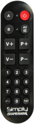 superior simply numeric universal learning remote control photo