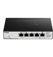 d link dgs 1100 05pdv2 5 port gigabit poe smart managed switch with 1 pd port photo