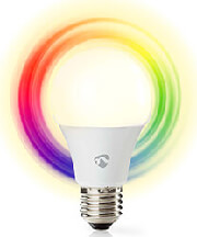 nedis wifilrc10e27 smartlife full colour led bulb e27 806lm 9w rgb warm to cool white photo