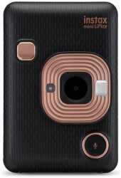 fujifilm instax mini liplay elegant black photo