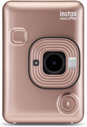 fujifilm instax mini liplay blush gold photo