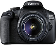 CANON EOS 2000D KIT + EF-S 18-55MM IS II + ΘΗΚΗ ΜΕΤΑΦΟΡΑΣ SB130