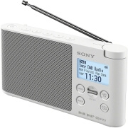 sony xdr s41dw portable dab dab radio white photo