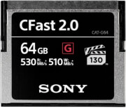 sony 64gb g series cfast 20 memory card photo