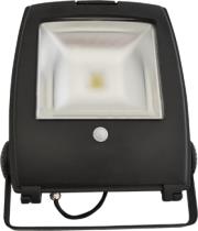 v tac vt 4450pir 50w led floodlight design with sensor graphite body warm white photo