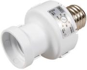 maclean mce21w automatic light bulb holder dusk dawn sensor detection e27 100w white photo