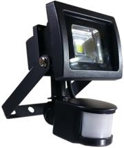 v tac 5355 10w led floodlight sensor premium reflector warm white photo