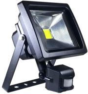v tac 5382 20w led floodlight sensor premium reflector warm white photo