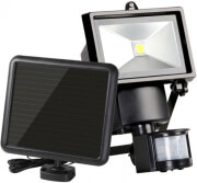 smartek waterproof outdoor solar led floodlight with motion detector photo