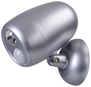 revled spot light with motion detector silver photo