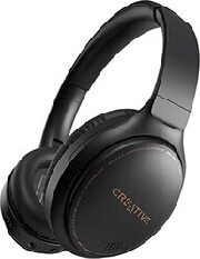 creative zen hybrid black headset photo