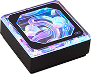 alphacool eisblock xpx aurora edge acryl black digital rgb photo