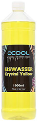 alphacool eiswasser crystal yellow uv active premixed coolant 1000ml photo