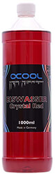 alphacool eiswasser crystal red premixed coolant 1000ml photo