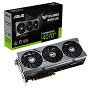 vga asus nvidia geforce tuf gaming rtx4070ti 12gb pci e retail photo