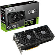 vga asus nvidia geforce rtx 4070 dual oc 12gb retail photo
