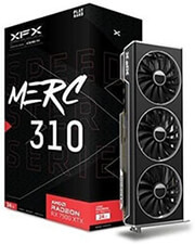 vga xfx amd radeon rx7900xtx merc310 black gaming 3xdp h 24gb retail photo
