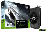 vga zotac nvidia geforce rtx4060 solo 8gb gddr6 3xdp hdmi retail photo