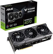 vga asus nvidia geforce tuf gaming rtx4070 oc edition 12gb pci e retail photo