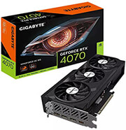 vga gigabyte nvidia gf rtx 4070 windforce oc 12gb gddr6x pci e retail photo