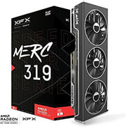 vga xfx speedster merc 319 amd radeon rx 7800xt 16gb black edition gddr6 pci e retail photo