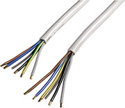 hama 110971 electric stove supply cable 15 m white 1 piece poly bag photo