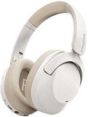 creative zen hybrid 2 white headset photo